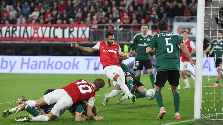 Juridisch gelijk voor AZ na wanordelijkheden rond Europees duel