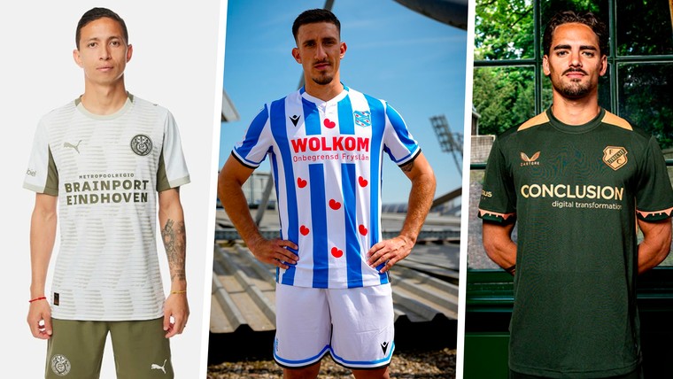 VI Catwalk Eredivisie 2025/26: Sparta presenteert nieuwe shirts