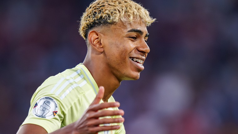 Lamine Yamal treedt in de voetsporen van Messi