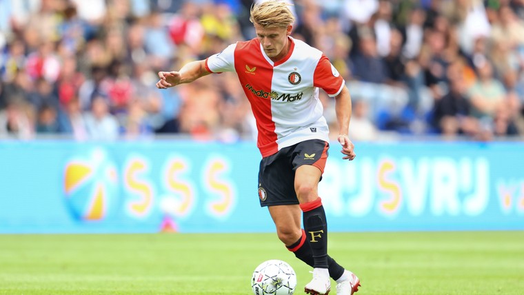 Steijn blij met eerste voor Feyenoord: 'Nu voel je ook geen druk'