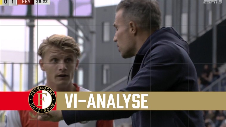 Dit viel op tijdens de eerste oefenwedstrijd van Feyenoord