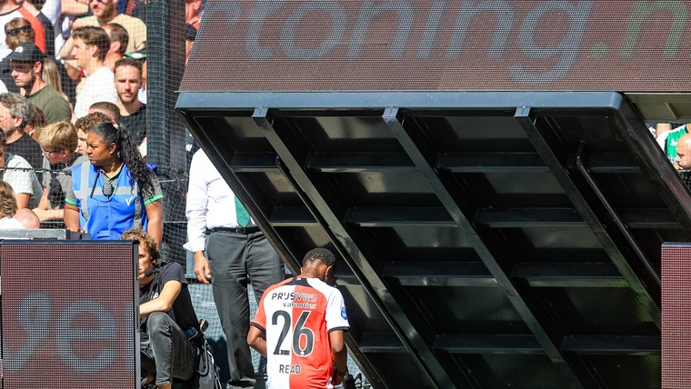 Feyenoord krijgt opnieuw gelijk: Read definitief niet geschorst na rood tegen PSV