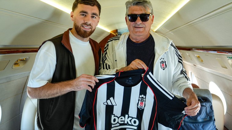 Besiktas kondigt komst Kökcü aan met foto in tenue in privéjet