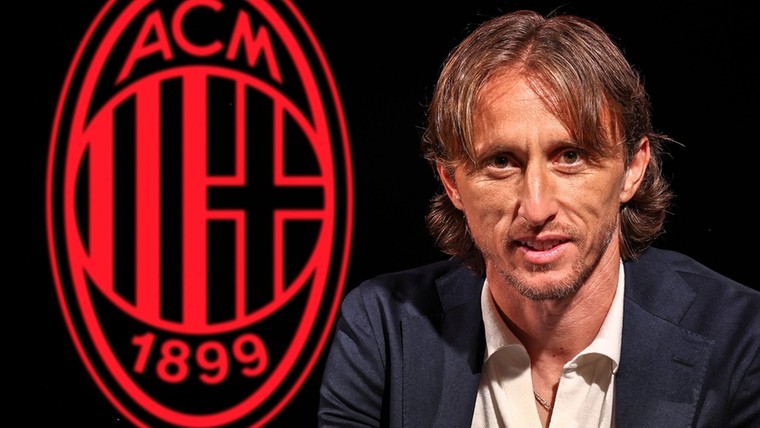 Modric tekent bij Milan en neemt rugnummer van vertrokken Reijnders over