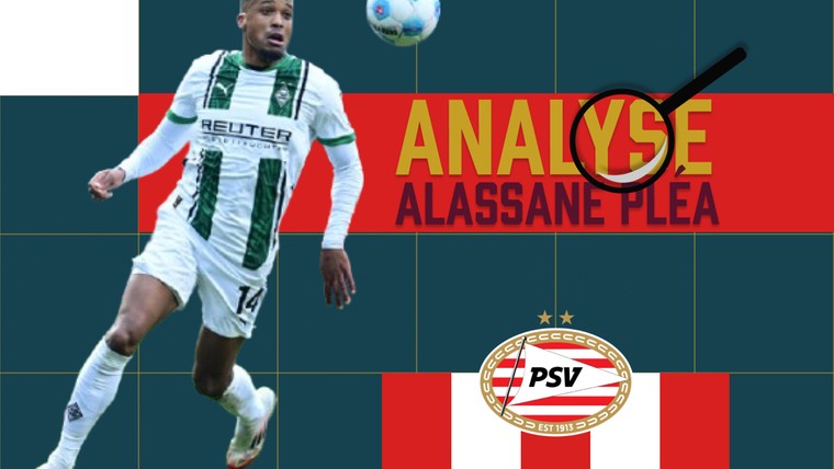 PSV-doelwit Alassane Pléa is op zijn best als halve spits