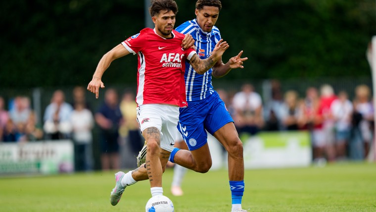 AZ slaagt moeizaam voor laatste test voor Conference League-voorrondes 