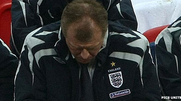 Engeland neemt afscheid van Steve McClaren