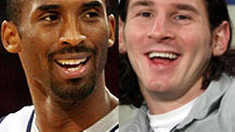 Zelfs Kobe Bryant smeekt om het shirt van Lionel Messi