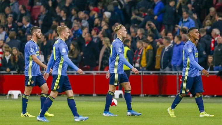 'Wat Feyenoord voor rust liet zien, is een aanfluiting'