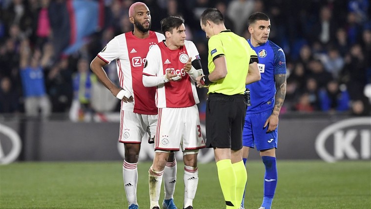 'Ajax heeft zich ook een beetje laten irriteren en intimideren'