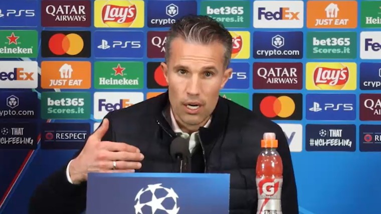 Waarom Van Persie ondanks Feyenoord-uitschakeling stiekem van Inter genoot