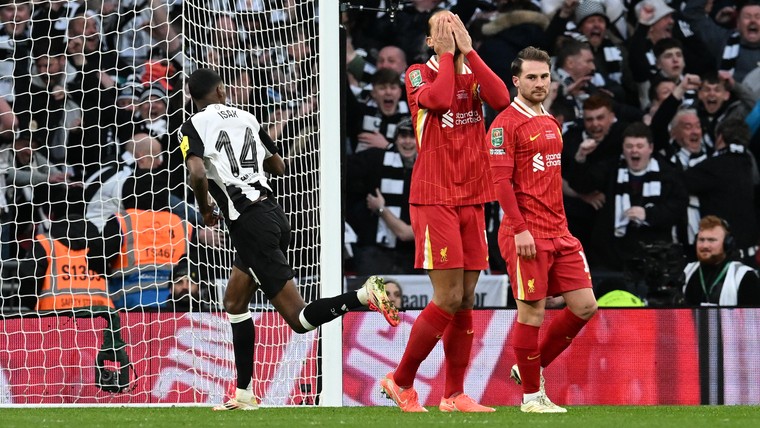 Van Dijk miste in verloren League Cup-finale 'firepower' bij Liverpool