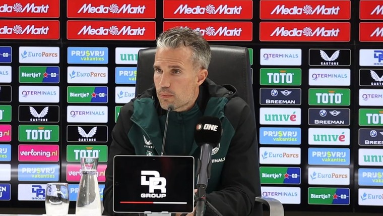 Van Persie ontkracht berichten over González: 'Keuze is nog niet gemaakt'