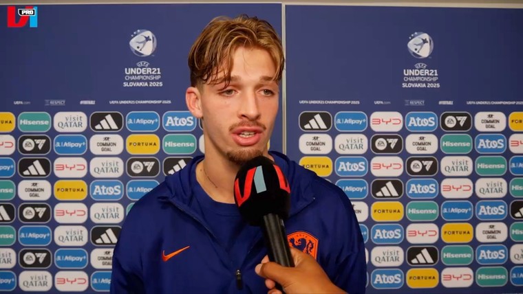 Jong Oranje verrast door tactiek Engeland: 'We kregen het niet opgelost'