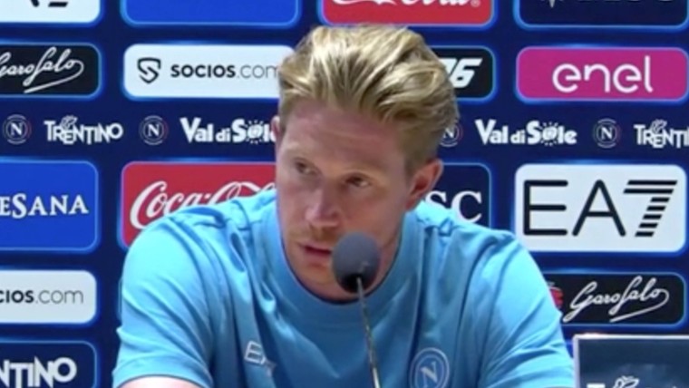 De Bruyne vereerd met rugnummer Maradona bij Napoli