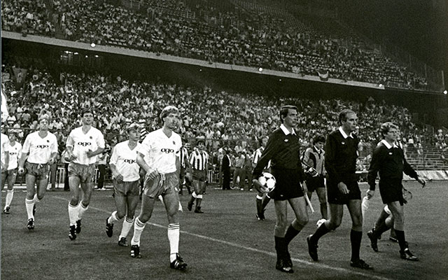 FC Groningen verloor in het seizoen 1983/84 bij het Europese debuut van Atlético Madrid, maar ging toch door naar de volgende ronde.