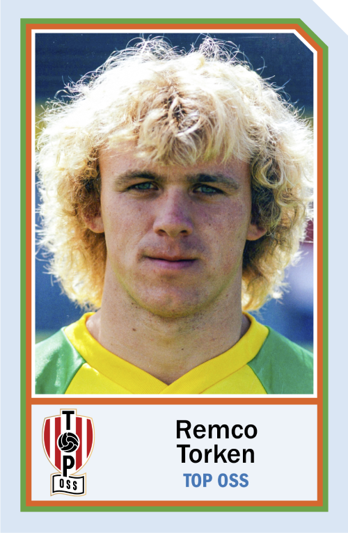 Via een verhuur aan TOP in 1993 kwam Remco Torken voor het eerst in Oss terecht. Na een korte periode bij VVV keerde de aanvaller weer terug bij de club waar de ons-kent-ons-mentaliteit hem perfect paste. Hij scoorde er altijd wel in de Eerste Divisie.