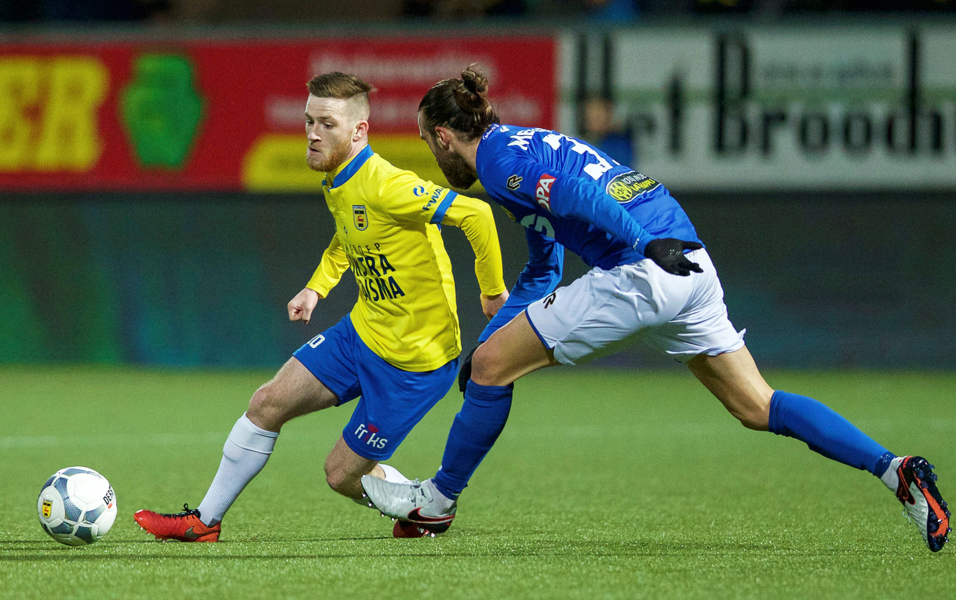 SC Cambuur-middenvelder Jack Byrne scoorde drie keer in de Eredivisie en is succesvol in zijn eindpassing.