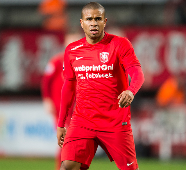 FC Twente-aanvaller Chinedu Edu maakte vier goals uit vijf doelpogingen.