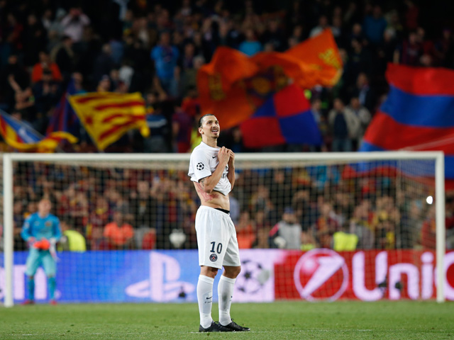 Ibrahimovic treurt na de uitschakeling door Barcelona in de kwartfinale van de Champions League vorig seizoen. De Zweed beschikt over een indrukwekkend palmares, maar won het miljoenenbal nog nooit.