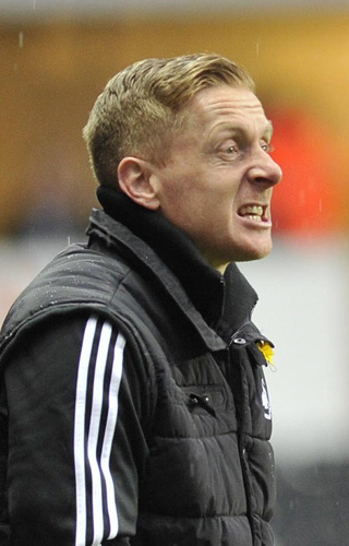 Trainer Garry Monk was te spreken over de eerste helft, maar vond zijn Swansea City de tweede helft erg zwak spelen.