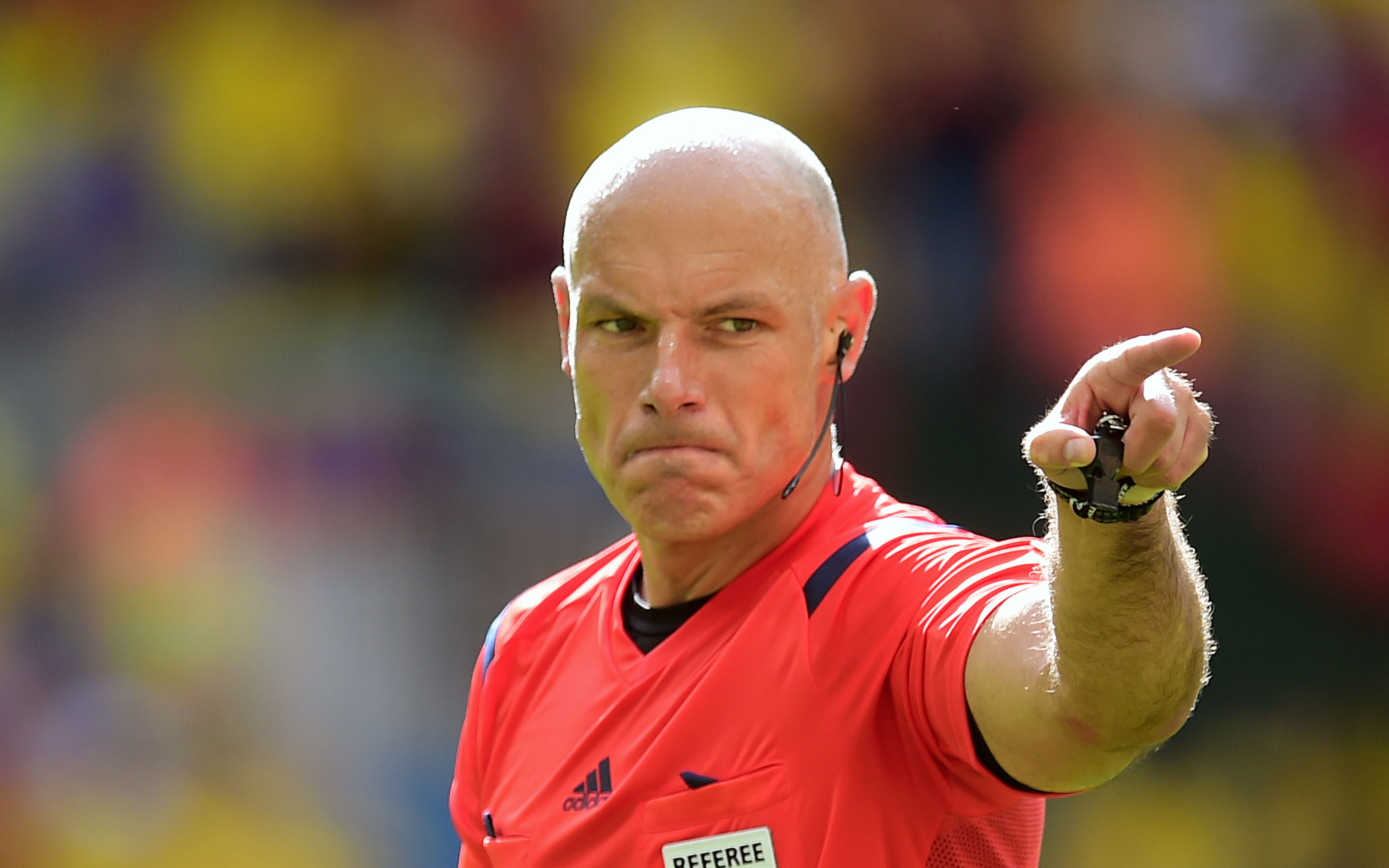 De mogelijke invloed van Howard Webb houdt Chili in zijn greep.