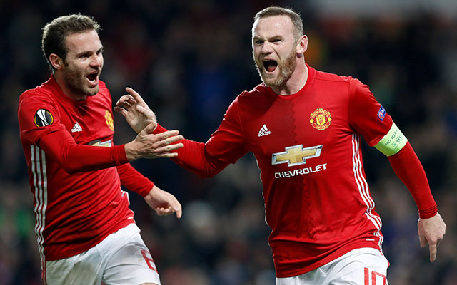 Wayne Rooney staat nu op 39 Europese doelpunten namens Manchester United, eentje meer dan Ruud van Nistelrooy.