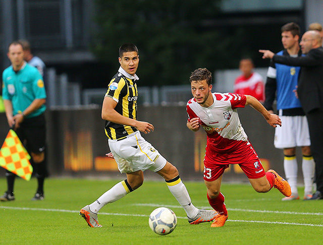 Bart Ramselaar is de exponent van de jeugdopleiding van FC Utrecht, de middenvelder scoorde al twee keer dit seizoen.