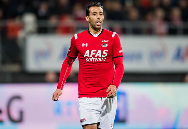 AZ-aanvaller Mounir El Hamdaoui maakte in het verleden veel goals tegen Roda JC.