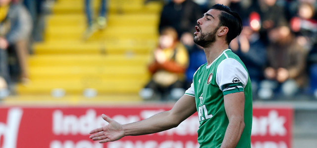 Tot zijn eigen frustratie liet Graziano Pellè na Feyenoord tegen NAC Breda naar de overwinning te koppen.