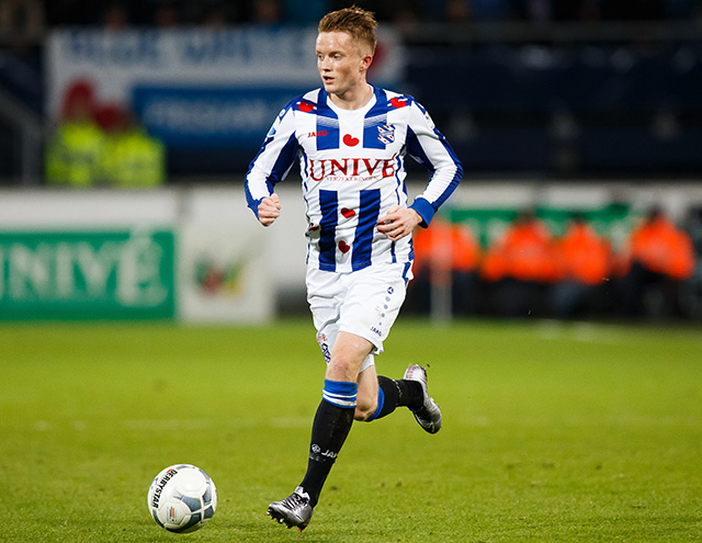 Sam Larsson creëert de meeste kansen voor SC Heerenveen dit seizoen.