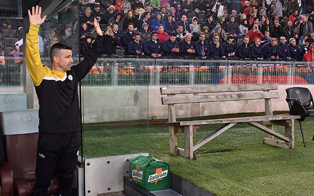 Antonio Di Natale luisterde zijn afscheid bij Udinese op met zijn laatste en 209de Serie A-treffer.