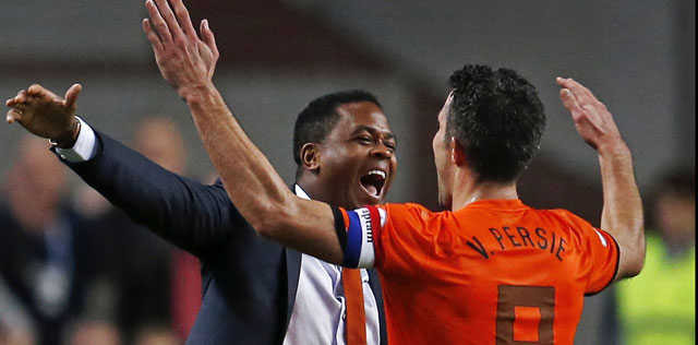 Robin van Persie onttroonde assistent-bondscoach Patrick Kluivert dit jaar als topscorer aller tijden van het Nederlands elftal. De tijdens de Azië-trip tot aanvoerder benoemde aanvaller scoorde 41 keer in Oranje.