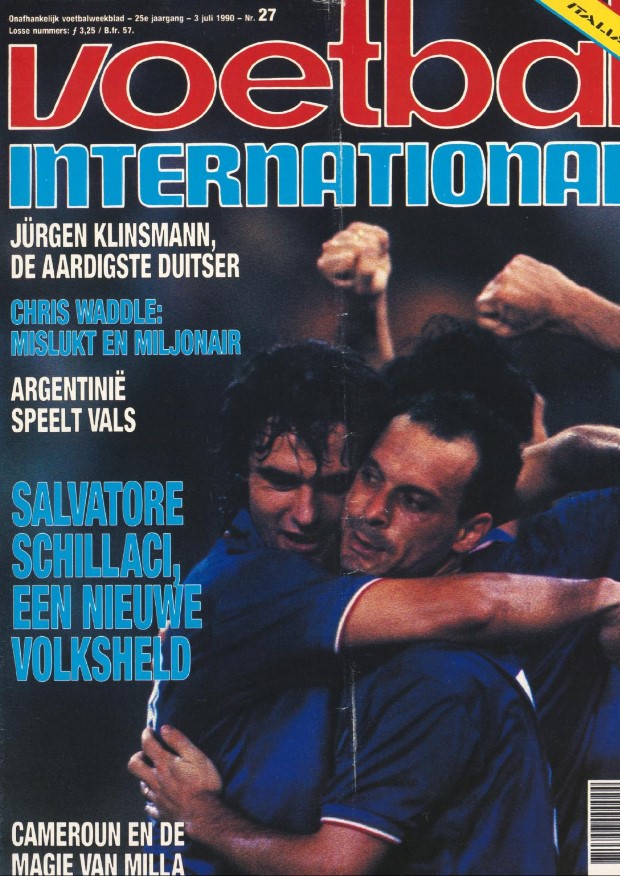 De VI van vlak voor de halve finales op het WK 1990.