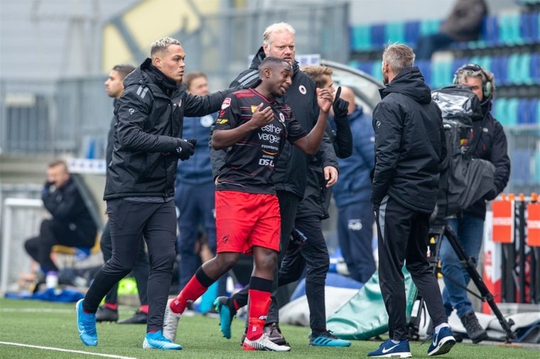 Ahmad Mendes Moreira liep vorige maand van het veld na racisme in de uitwedstrijd tegen FC Den Bosch. 