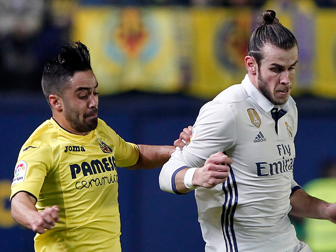 Gareth Bale stond bij Real Madrid voor het eerst sinds zijn blessure weer in de basis. De Welshman was direct trefzeker, maar viel ook geblesseerd uit.