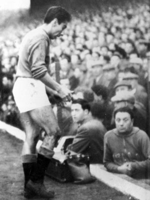 Alcides Ghiggia speelde tussen 1953 en 1961 voor AS Roma, maar verwierf faam op het WK 1950.