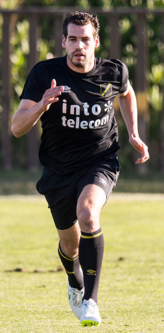 Dirk Marcellis is de nieuwe aanvoerder van NAC Breda. 