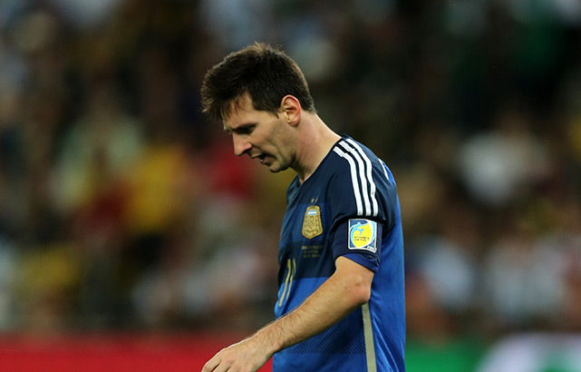 Lionel Messi hoopt in Chili de nare smaak van de verloren WK-finale weg te spoelen.