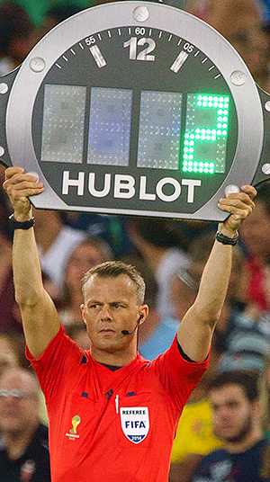 Björn Kuipers zag als vierde man geen goals.