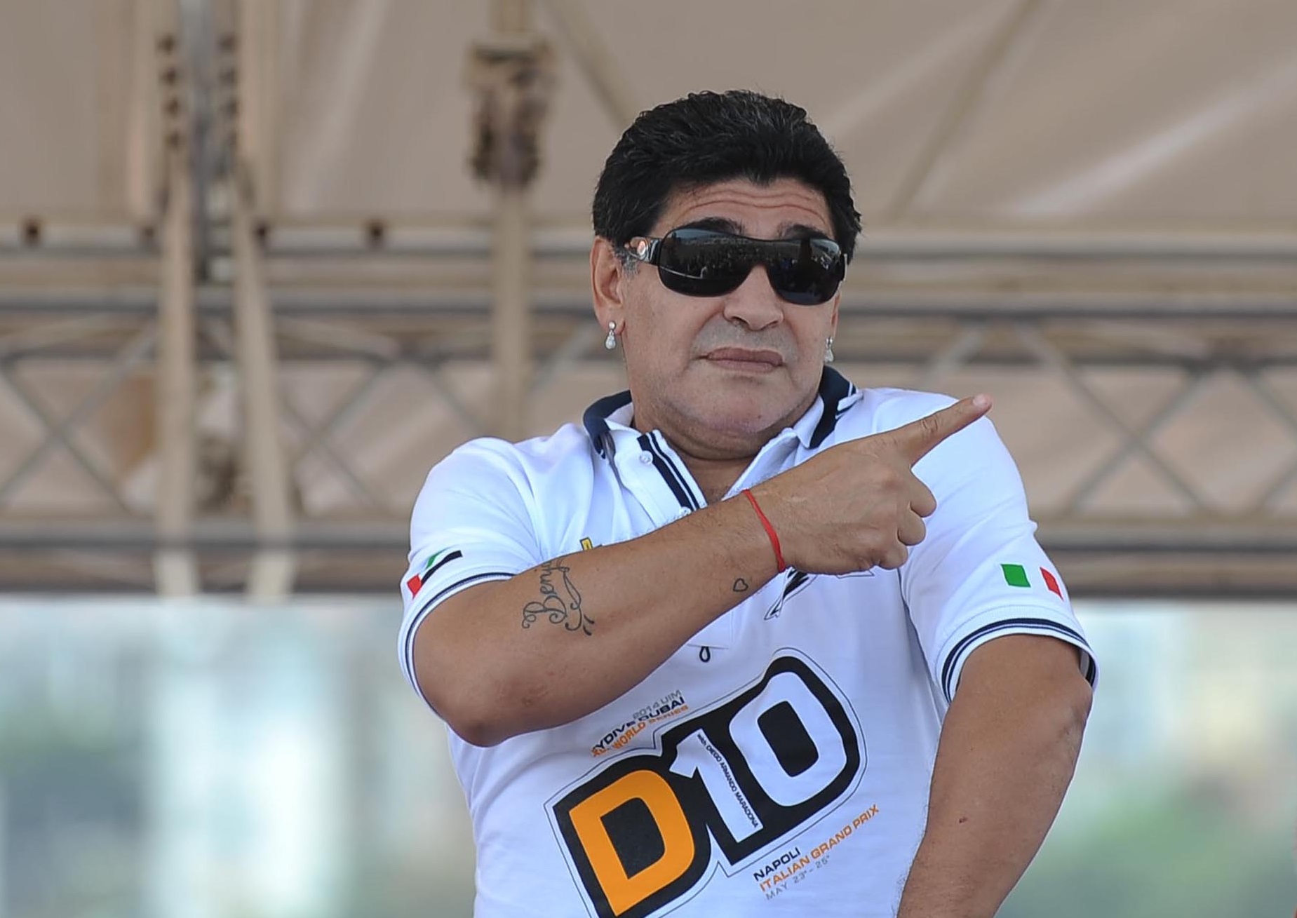 Maurizio Sarri presteerde iets wat weinigen lukte: hij legde Diego Maradona het zwijgen op.