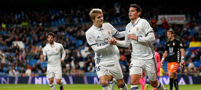 Op 30 november begon Martin Ødegaard voor het eerst in de basis bij Real Madrid voor het bekerduel met Cultural Leonesa (6-1). De Noor speelde de volle negentig minuten mee.