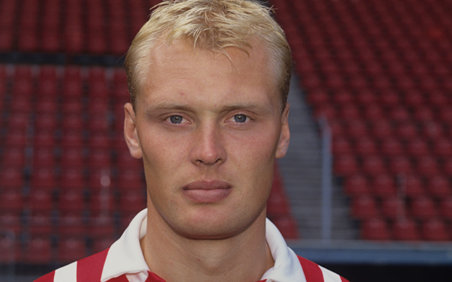 Klas Ingesson voorafgaand aan het seizoen 1993/94 als speler van PSV.