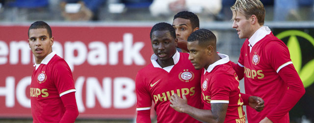 De blijdschap bij PSV zou later omslaan in verdriet over alweer een nederlaag.