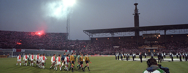 Het Olympisch Stadion was op 3 april 1996 het decor voor de eerste thuisnederlaag in de Champions League. Tegen Panathinaikos werd het 0-1.