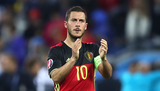Eden Hazard, de nummer 10 van België.