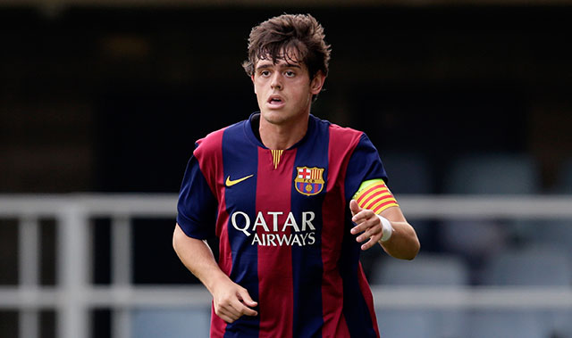 De achttienjarige Xavi Quintilla heeft de potentie om in de toekomst uit te groeien tot vaste waarde bij Barcelona.