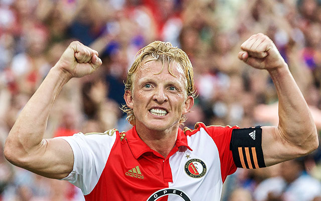 Dirk Kuijt kan met een doelpunt tegen PSV voor een unicum in zijn Feyenoord-loopbaan zorgen.