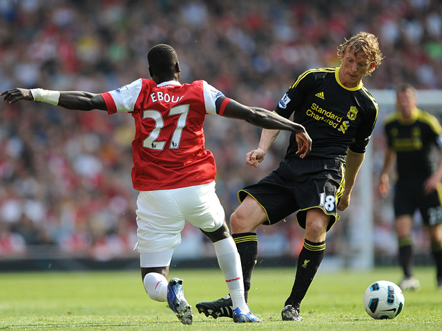 Emmanuel Eboué kwam in zijn eerste periode bij Arsenal tot 214 officiële optredens.