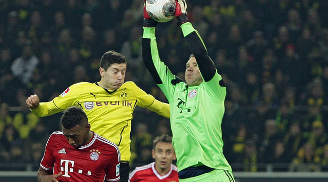 Na het 1-1 gelijkspel in Leverkusen begint de zegereeks. De 3-0 zege bij concurrent Borussia Dortmund is ook een bewijs van de Beierse kracht. Naast de drie treffers in het laatste half uur houdt Manuel Neuer zijn doel schoon. De solide defensie is een van de pijlers onder het succes van Bayern.